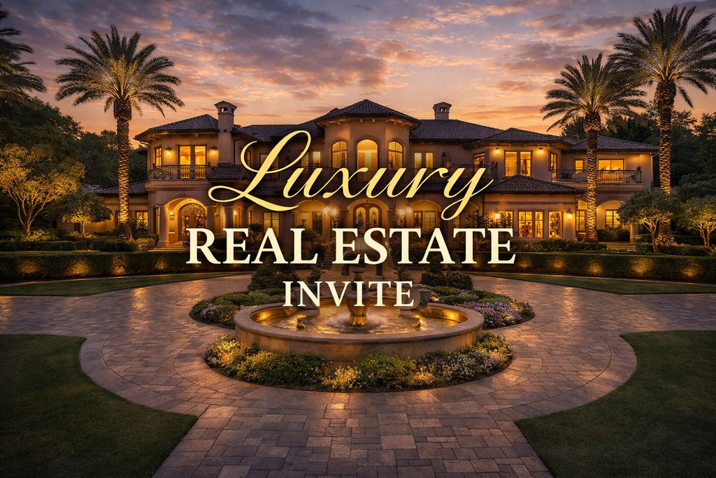 Luxury (L) Real Estates Invites