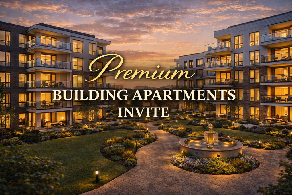 Premium Building Apartments Invites