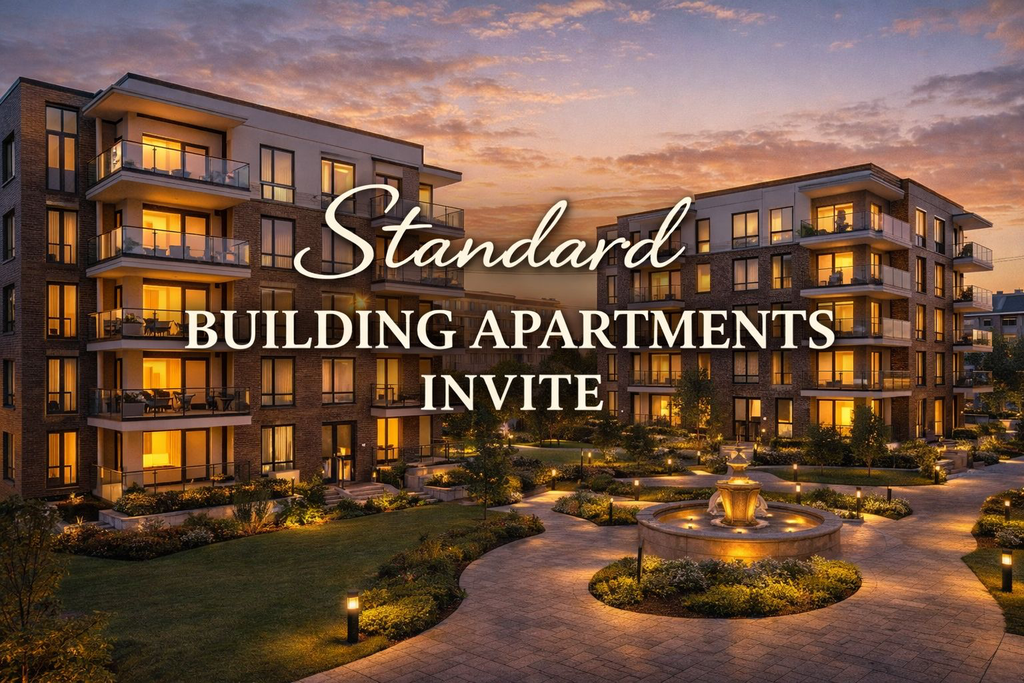 Standard Building Apartments Invites