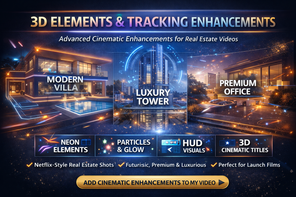 5. 3D Tracking & Elements Enhancements (Cinematic AR Pack)
